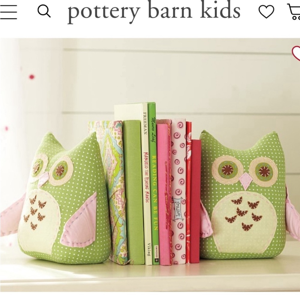 Pottery Barn Kids Owl Bookends